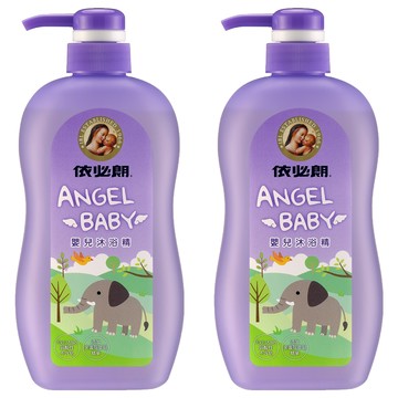 依必朗 Angel Baby 嬰兒沐浴精 專為寶寶設計 溫和配方 金盞花萃取精華 維他命E 舒緩乾燥  600ml  2瓶