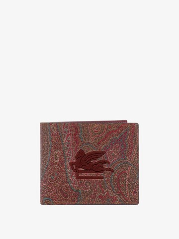 Coated canvas wallet with paisley motif - ETRO - gender_Man