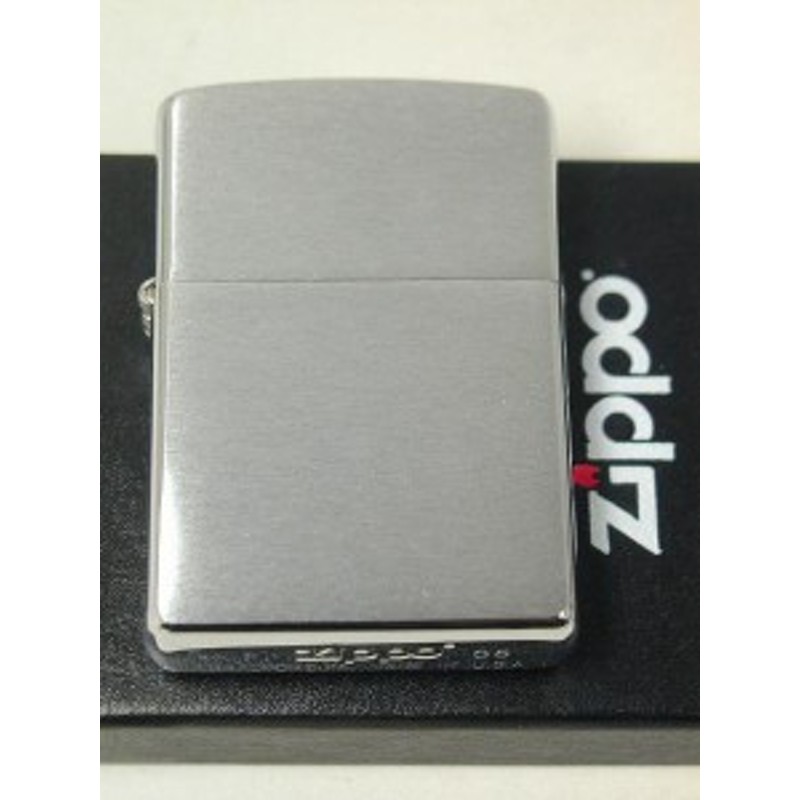 ジッポーZippo ブラッシュ・銀色サテン・プレーン（無地）#200定番クロム 通販 LINEポイント最大10.0%GET | LINEショッピング