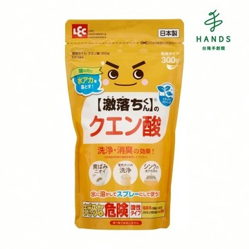 【LEC】日本製激落檸檬酸添加去污粉300g(洗碗機清潔粉)｜台隆手創館
