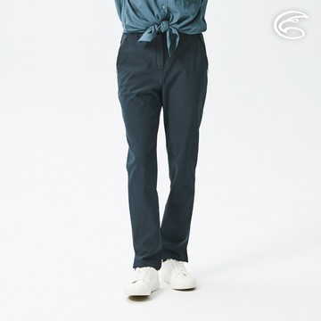 ADISI 女SORONA撥水耐磨輕抗風造型修身長褲AP2121018 (XS-XL) 深藍 / 環保紗 防潑水 四面彈 耐磨 快乾 登山健行