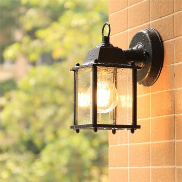 戶外庭院壁燈 戶外宇航員工業風戶外復古新款中式室外墻客廳網紅防水室外照明燈