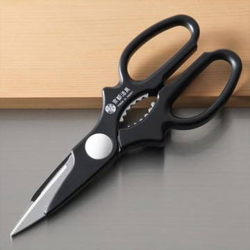 日本製 菜刀級鋼刃 不鏽鋼廚房萬用剪刀 | 廚房剪刀 食物剪刀 多功能剪 廚房用品 日本製剪刀