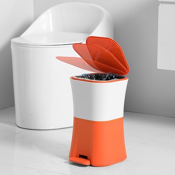 【免運/可開票】商用垃圾桶 環衛垃圾桶 戶外垃圾桶 大型垃圾桶 分類垃圾桶 方形腳踩垃圾桶緩降家用帶蓋防臭臥室廚房廁所客廳衛生間垃圾筒大