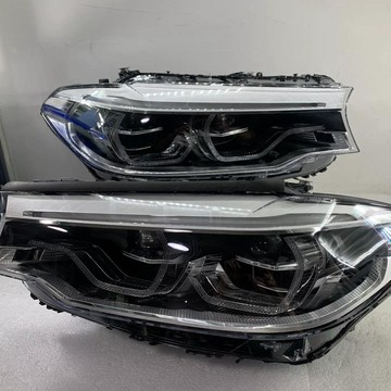 (質量保固）18-21款款BMW 5系G38高配LED半總成原裝前大燈
