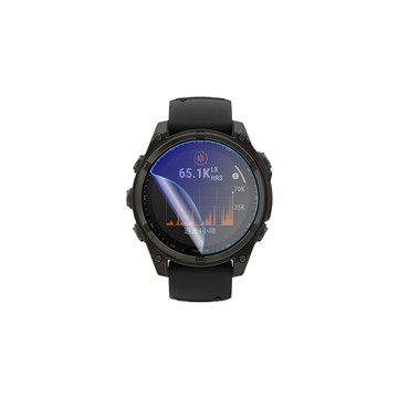 o-one 【護眼小螢膜】Garmin fenix 8 47mm Solar 抗藍光手錶保護貼 全新升級 划痕自動修復 軟膜(2入)