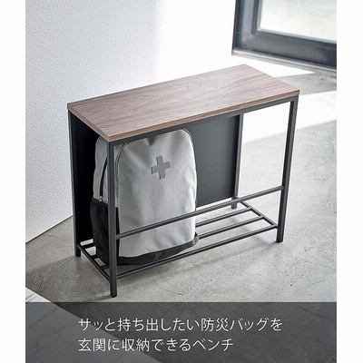 山崎実業 収納付き玄関ベンチ タワー Tower ホワイト 通販 Lineポイント最大get Lineショッピング