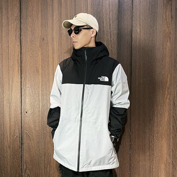 美國百分百【全新真品】THE NORTH FACE 兩件式外套 男款 TNF 保暖 防寒 外套 黑色 CH19