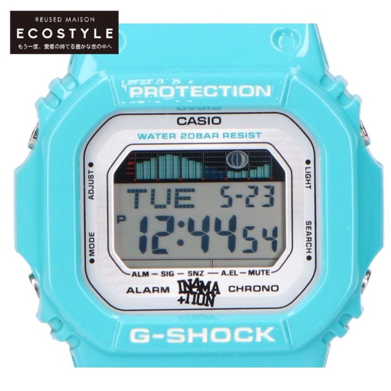 G-SHOCK GLX-5600A ターコイズブルー 美品] G-SHOCK GLX-5600 ターコイズ ブルー [電池新品