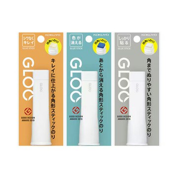 現貨 日本製 KOKUYO GLOO 口紅膠 方形口紅膠 S號 四角形口紅膠 消色型 不起皺 強黏