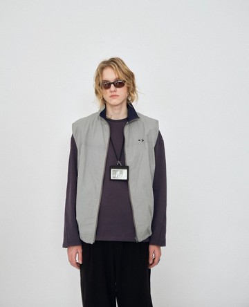 日系極簡 防風戶外背心 防水無袖外套