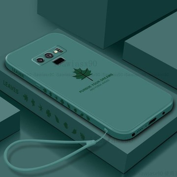 三星 Note9 note8 note10 note10+ 手機殼 楓葉 S8 S9 S21 硅膠 創意 防摔 手機殼