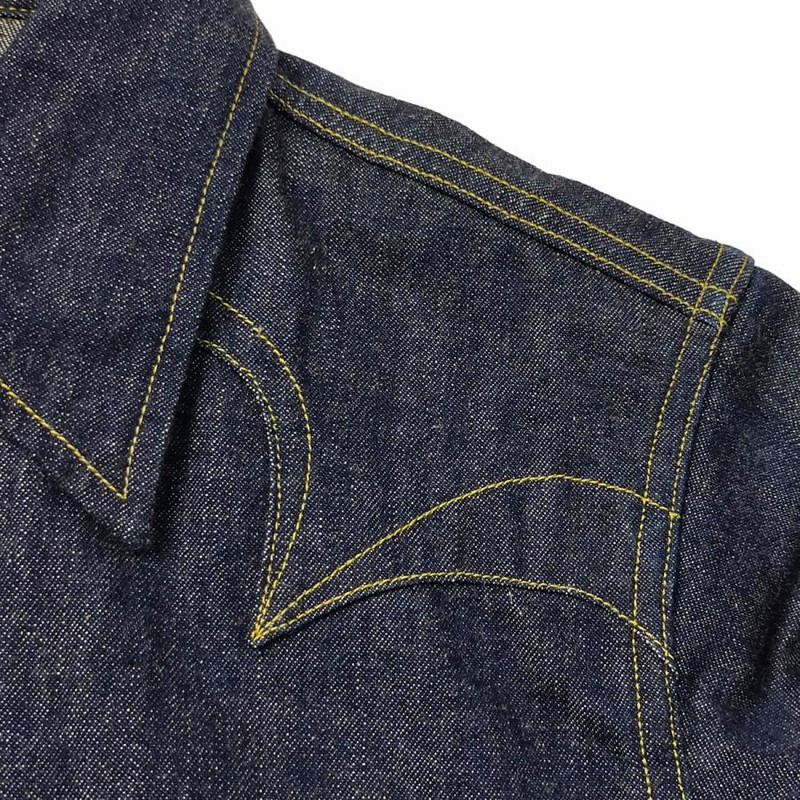 サムライジーンズ カモメウエスタンシャツ Samurai Jeans 10oz