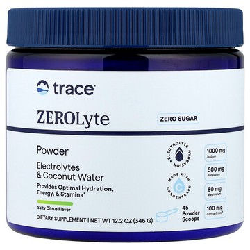 Trace, ZEROLyte 粉，鹹柑橘味，12.2 盎司（346 克）