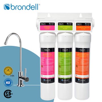 【美國邦特爾Brondell】生飲濾菌淨水器