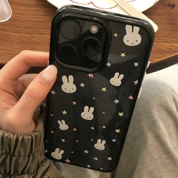 i17米菲兔蘋果15promax手機殼iPhone13/14/16/11軟殼12/7P/8p高級XR/