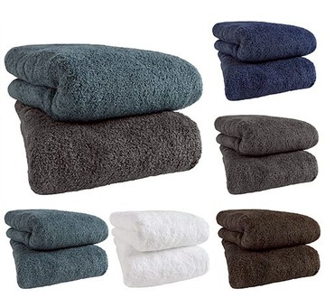 日本代購 空運 sensui 日本製 最高級超長棉 浴巾 2枚組 60x120cm 吸水速乾 抗菌防臭 泉州製 毛巾