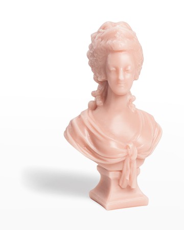 Marie-Antoinette Bust Candle, Pink
