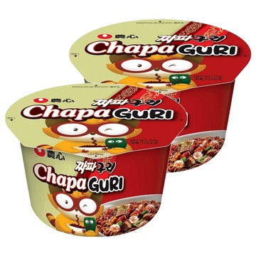 NONGSHIM 農心 浣熊炸醬烏龍碗麵 114g  2入