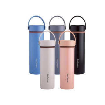 (集點換購)【Snapware康寧密扣】換芯陶瓷不鏽鋼超真空保溫瓶 400ml (多色可選)/內芯更換