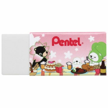 寒暑假必備【史代新文具】飛龍牌Pentel ZEH-05PTP 波醬卡通塑膠擦/橡皮擦