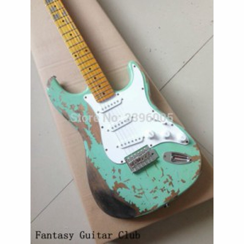 超激安 アンダーソン ハンドメイド 38インチ エレキギター ハンドメイド 手作り 本体 バンド カエデ Uzuiblaik