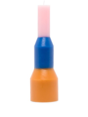 HAY - Pillar colour-block candle - unisex - vegetable/paraffin wax - One Size - Yellow
