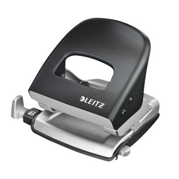 LEITZ STYLE系列-桌上打孔機/緞黑色/30張