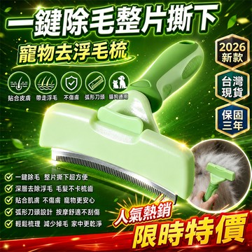 2026熱銷👍一鍵除毛梳 寵物針梳 寵物梳 寵物除毛梳 寵物梳子 貓咪梳子廢毛梳 貓梳子 狗梳子 梳毛刷 貓梳廢毛梳