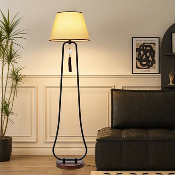 公司貨 附發票 免運 新中式臺燈床頭燈客廳臥室復古中國風落地燈具創意書房復古燈飾 快速發貨