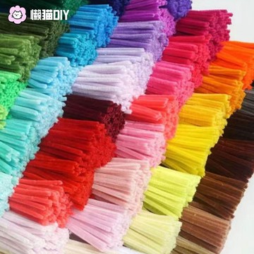 台現 毛根🌸 超密扭扭棒 加密毛根 扭扭棒花束 锌特高密度毛根 不掉毛 花束花朵手作材料 diy材料 幼兒園勞作