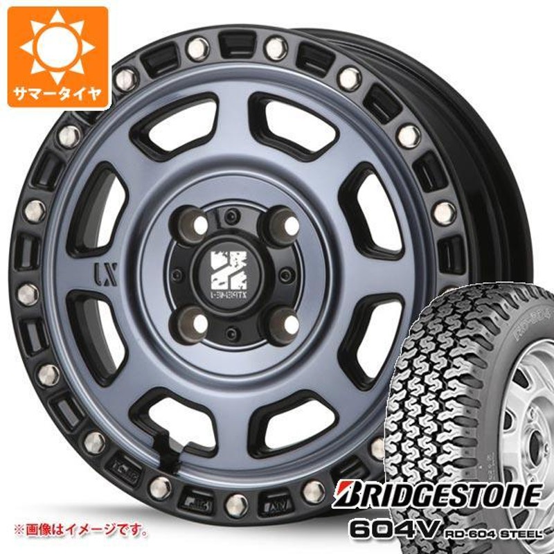 サマータイヤ 145R13 8PR ブリヂストン 604V RD-604 スチール (145 ...