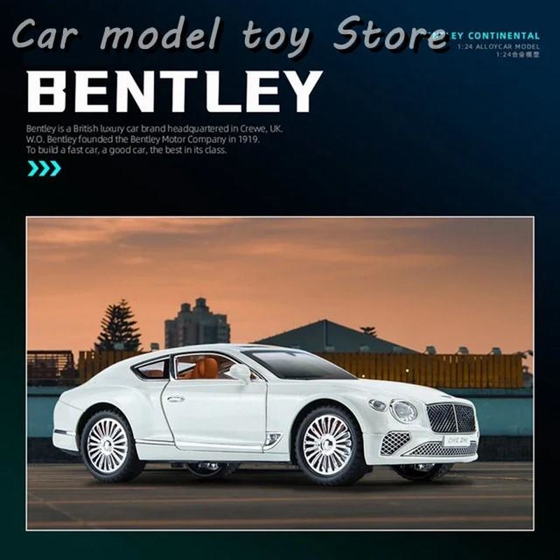 1/24ベントレーコンチネンタルGT高級車合金シリーズモデルカー
