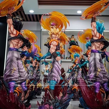 【元氣招財】 七龍珠模型 雕像哥 JT廠 雲起悟吉塔 三胸像替換 三頭雕 公仔 擺件 盒裝 禮物