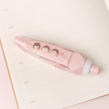 櫻桃小丸子按壓式修正帶-正版授權 櫻桃小丸子 文具 立可帶