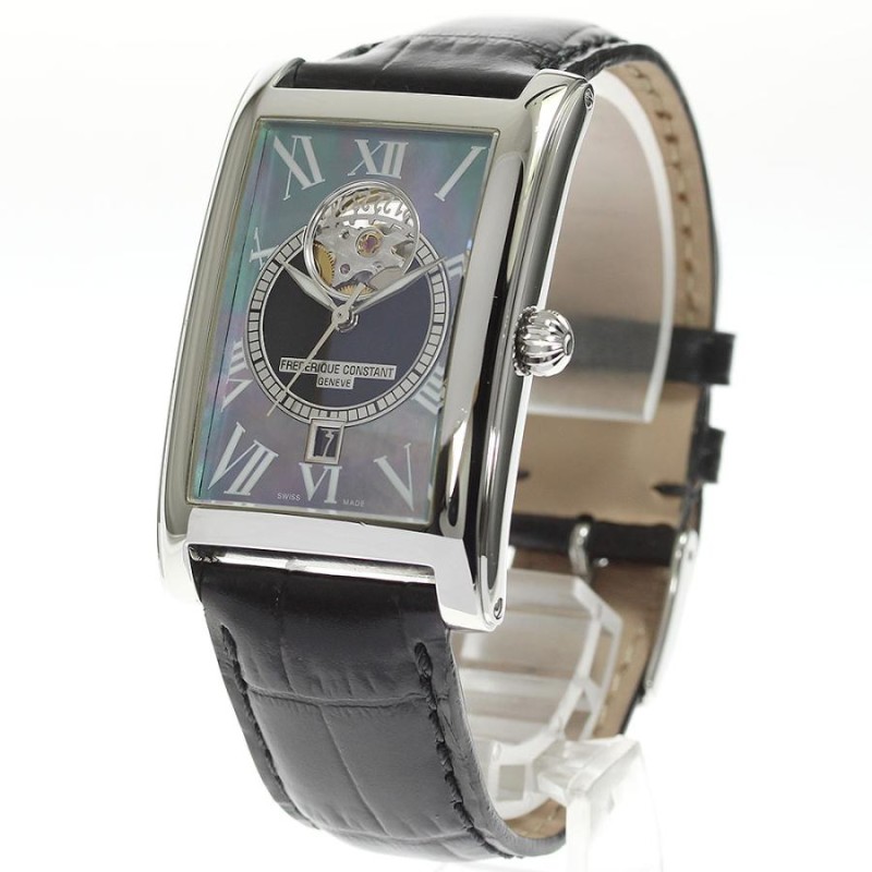 ☆良品【FREDERIQUE CONSTANT】フレデリック・コンスタント カレ ハートビート デイト FC-315MPB4C26 自動巻き メンズ_702190  | LINEブランドカタログ