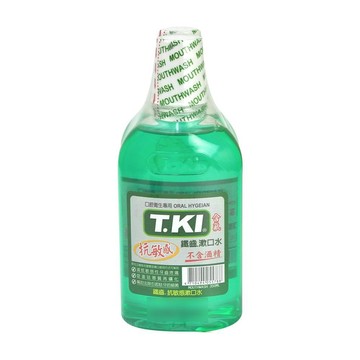 T.KI 鐵齒 抗敏感漱口水(不含酒精)350ml (2組)