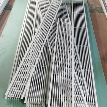 【臺灣熱銷】廠家定製鋁合金條形中央空調出風口迴風口窄邊框線條格柵定製