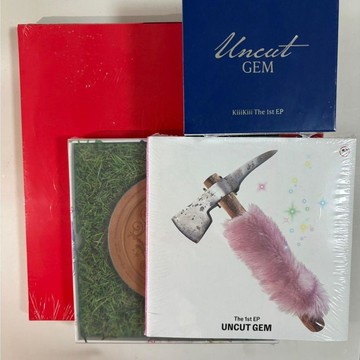 ⭐韓國代購正版⭐ KiiiKiii 稞 UNCUT GEM 出道專輯星船新女團特典限量