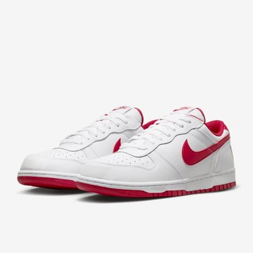 【NIKE】BIG LOW 白紅色 休閒鞋 運動 男款 355152-150