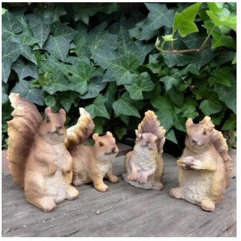 りすの置物 仲良しリス４品セット N１３４８６ 動物 オーナメント オブジェ ガーデン ガーデニング 庭 置物 マスコット 雑貨 小物 ディスプレイ 通販 Lineポイント最大0 5 Get Lineショッピング