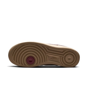 WMNS  AIR FORCE 1 '07 CREAM BURGUNDY
