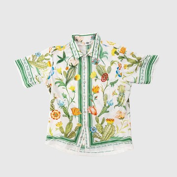 【Ostroy】Cactus Flower Resort Shirt_休閒襯衫