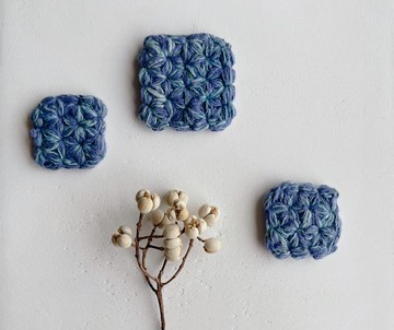 Knitting 生命之花墊 - 禪