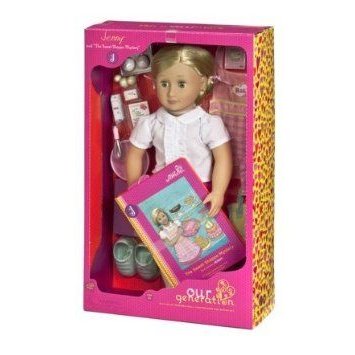 Our generation jenny baker doll with shop storybook