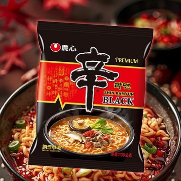 韓國 農心 頂級辛拉麵(微辣牛骨湯味)130g(單包)【小三美日】 DS024822 泡麵 宵夜 加班 韓泡 颱風