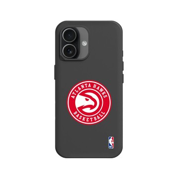 iPhone 17 SolidX 黑 - NBA - Logo-亞特蘭大老鷹 Atlanta Hawks