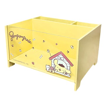SANRIO 三麗鷗 布丁狗收納面紙盒 SPN1042  黃色  21.5 x 16.5 x 12.5cm