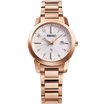 SEIKO LUKIA 廣告款探索自我太陽能女錶-31mm(V137-0DK0P/SUT418J1)