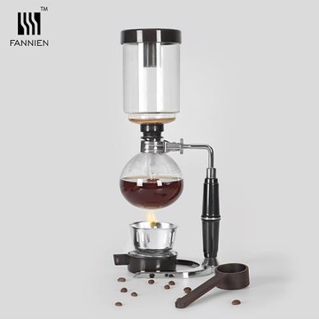 虹吸式咖啡壺耐高溫玻璃手沖煮虹吸壺家用復古商用美式摩卡套裝